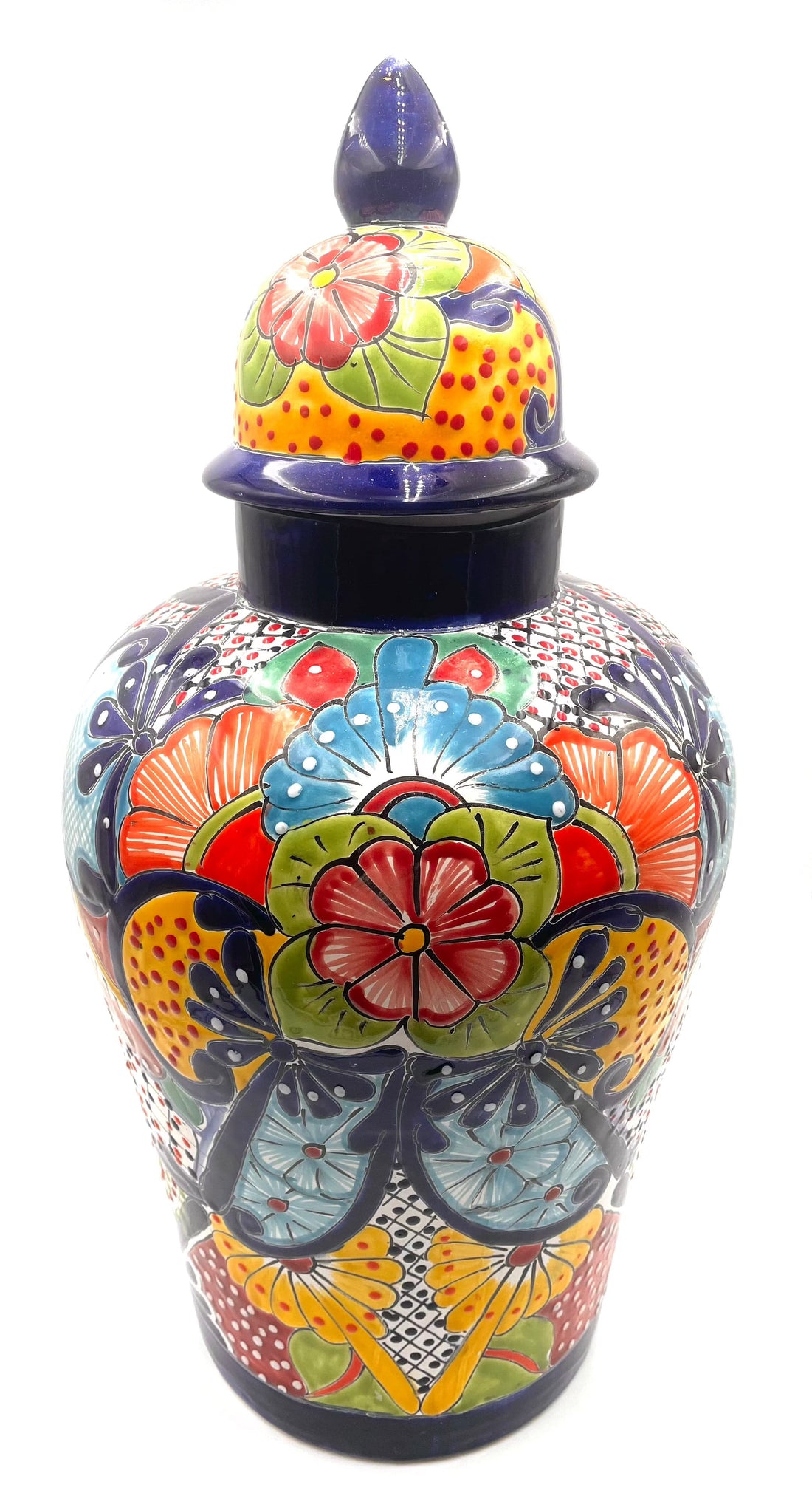 Mexoul Traditional colored ceramic tibor (M)
