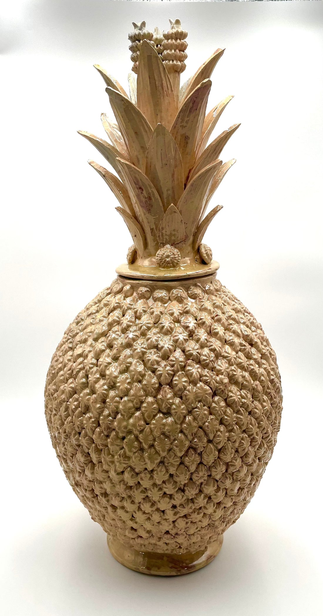 Mexoul Vitrified clay pineapple (L)