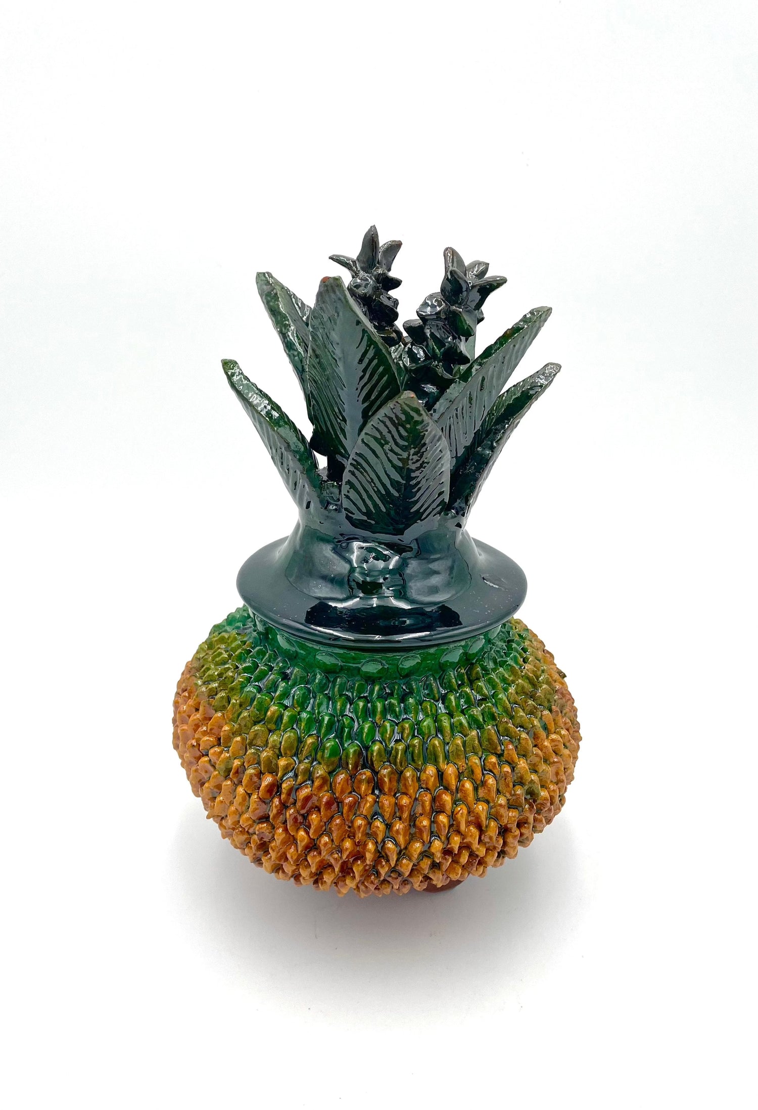 Mexoul Vitrified clay pineapple (S)