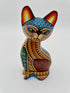 Mexoul Yellow cat alebrije